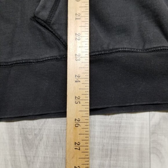 ✅Browning Men's XXL Black Hoodie Camo Lining Embroidered Logo *Distressed/FADED - Picture 5 of 9